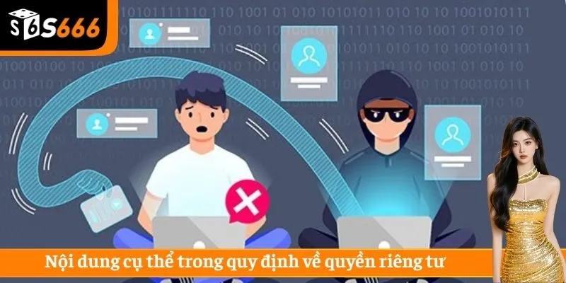 Nội dung cụ thể trong quy định về quyền riêng tư 